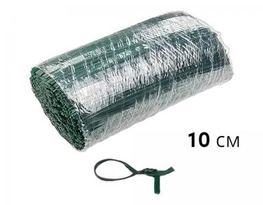 Подвязка для растений пластиковая 10смХ1000, стальная проволока, Италия CORDIOLI (23FASPE10)