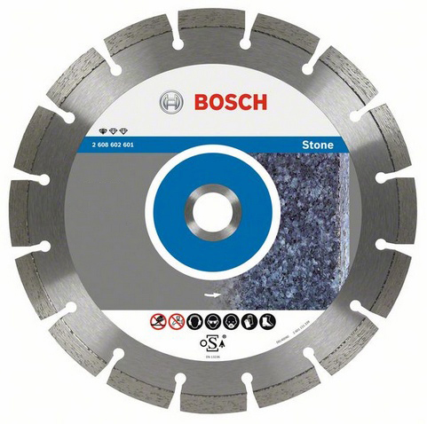 Круг алмазний Bosch Standard for Stone 125 x 22,23 x 1,6 x 10 mm (2608602598)