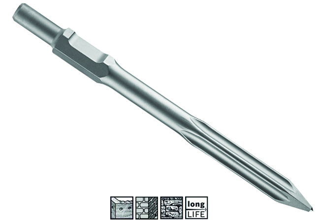 Пикоподобное шестигранное зубило Bosch Ø30 мм для GSH 16-30 (2608690111)