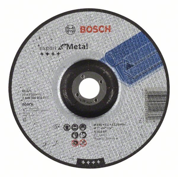 Отрезной круг Bosch (2608600316) Expert for Metal 180 x 3 мм 