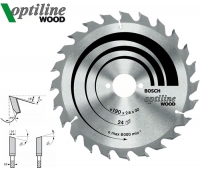Пильный диск Bosch Optiline wood 190 мм 60 зуб.
