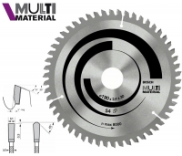 Пильный диск Bosch MULTImaterial 210 мм 54 зуб.