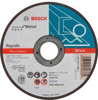 Круг отрезной Bosch Expert for Metal Rapido 125 х 1,0 мм