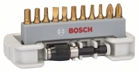 Набор бит Bosch (2608522128) PH,PZ,T,S,HEX -12 +быстросменный держатель