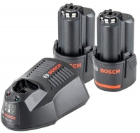 Комплект Bosch Starter-Set 2xGBA 12V 2 Ah + GAL 1230 CV (1600A002X1)