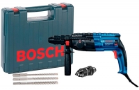 Перфоратор Bosch GBH 240 F + сменный патрон + набор 3 сверл + чемодан (061127300D)