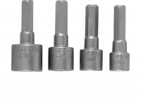 Набор торцевых головок Bosch, 7,8,10,13 мм (2609255904)