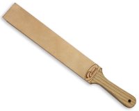 Кожаная доска для правки ножей (двухсторонняя) 27 см х 6 см (sharp-p270-6)