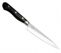 Нож кухонный Paring 135 мм лезвие, AOGAMI #2 ламинированная SUS 410, HONMAMON (4582243656030)