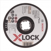 Круг отрезной Bosch X-Lock Standard for Inox, 125х1х22,23 мм, 10 шт (2608619267)