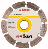 Алмазный круг Bosch ECO Universal 180×22,23 мм, 10 шт (2608615043)
