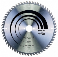 Пильный диск Bosch Optiline Wood 250×3,2×30 мм, 60 ATB (2608640729)