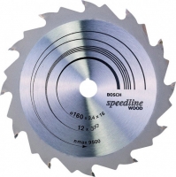 Пильный диск Bosch Speedline Wood 160×2,4×16 мм, 12 FZ/WZ (2608640784)