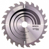 Пильный диск Bosch Optiline Wood 230×2,8×30 мм, 24 ATB (2608640627)