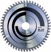 Пильный диск Bosch Multi Material 200×2,4×30 мм, 54 HTLCG (2608640510)