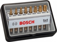 Набор бит Bosch Robust Line, 8 шт. Sx Max Grip (2607002573)