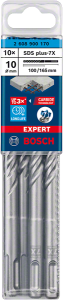 Набор буров Bosch EXPERT SDS plus-7X, 10 x 100 x 165 мм, 10 шт. (2608900170)