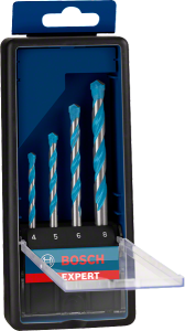 Набір універсальних свердел BOSCH EXPERT MultiConstruction CYL-9, 4/5/6/8 мм, 4 шт. (2608900645)