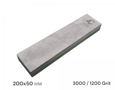 Камінь точильний (BBW Pyrenees) 200мм*50мм, 3000/1200 Grit, гранатовий сланець та кварц (845AC)