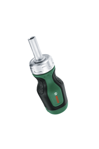 Отвертка с трещоткой BOSCH Stubby + 6 бит (1600A027PK)