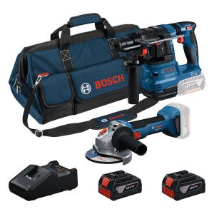 PRO Набір з 2 інструментів BOSCH 18 V: GWS + GBH + 2x GBA 18V 4.0Ah + GAL + сумка(0615V0003C)