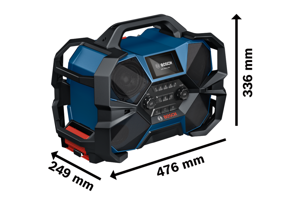 Радіоприймач Bosch Professional GPB 18VH-6 SRC (06014A6200)