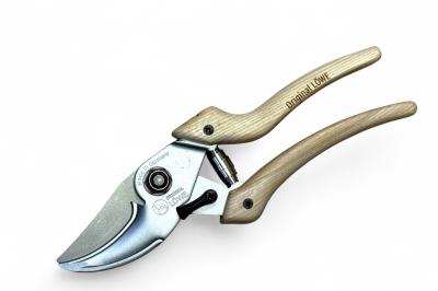 Секатор обвідний LOWE N9.107 Natural Series, зріз 22 мм, дерев’яні ручки з гікорі