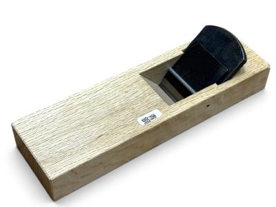 Рубанок японський TSUNESABURO ASUKA 48 мм (арт. 1111077), Aogami №2, білий дуб MASAME, подвійне лезо, HONMAMON
