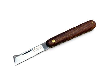 Ніж садовий для щеплення ANTONINI PRO 5016/L, C67, Sapelli, 170 мм, з відокремлювачем кори