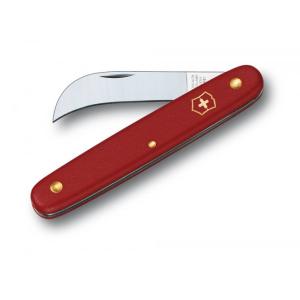 Нож садовый изогнутый Victorinox Pruning, красный (Vx39060)