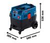Пилосмок універсальний Bosch GAS 400 A Professional (06019M0020) фото 2