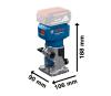 Аккумуляторный фрезер Bosch Professional GLF 18V-8 (06016C6000) фото 2