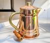 Кавовниця мідна на 1,5л, з носиком, олов`яна середина, має дерев`яну ручку з латунним руків`ям, AV Filhos (65.20.040.3) фото 3