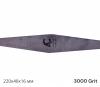 Камінь-оселок для загострення кос та серпів (BBW) 220х40х16 мм, 3000 Grit, гранатовий сланець (708AC) фото 2
