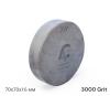 Камінь для заточки сокир круглий PUCK (BBW) 70х70х16 мм, 3000 Grit, гранатовий сланець (711AC) фото 2