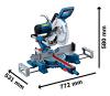 Торцовочная пила Bosch Professional GCM 254 D (0601B53000) фото 4