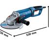 Угловая шлифмашина Bosch GWS 27-230 J (06018C5320)copy0206125242 фото 3
