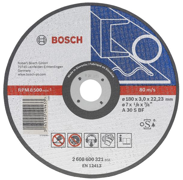 Круг отрезной по металлу Bosch 150х2,5 (2608600382) 