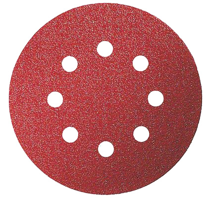 Шліфувальне коло на липучці, Bosch K80 125 мм, 8 відп. Best for Wood (2608607826)