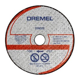 Отрезной круг DREMEL® DSM20 для камня (DSM520) 