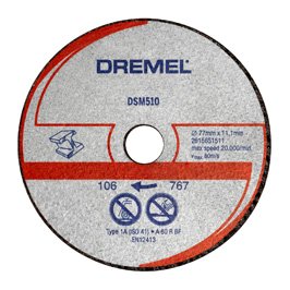 Отрезной круг DREMEL® DSM20 для металла и пластмассы (DSM510) 