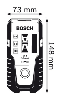 Лазерний приймач Bosch LR 1 Professional (0601015400) фото 8