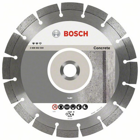 Коло алмазне Bosch Expert for Concrete 125 x 22,23 x 2,2 x 12 mm (2608602556)