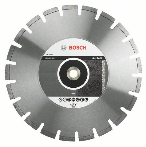 Коло алмазне Bosch Standard for Asphalt 450 x 25,40 x 3,2 x 10 mm (2608602627) фото 1