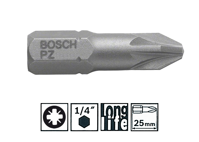 Насадка-біта Bosch Extra Hart PZ1 (2607001557) фото 3
