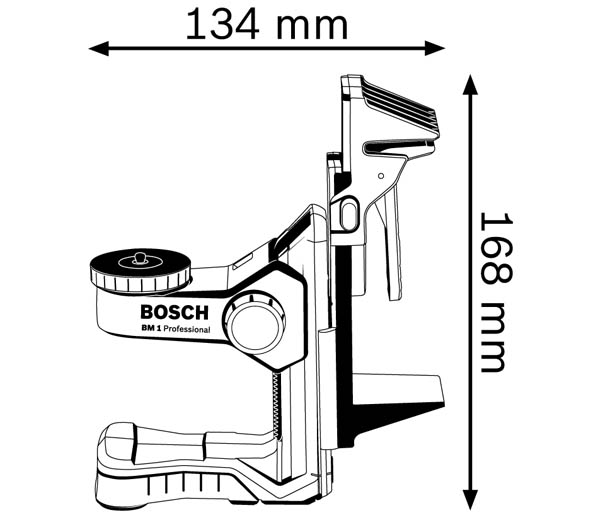 Універсальний тримач Bosch BM 1 Professional (0601015A01) фото 4