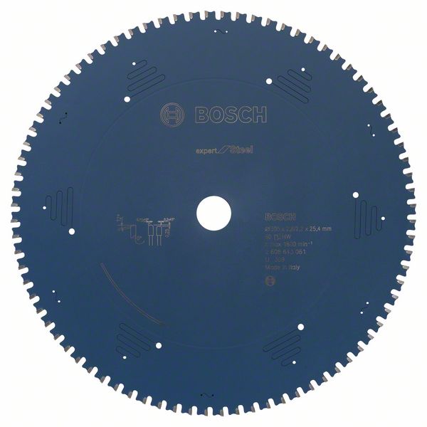 Пильний диск Bosch Construct Metal 305 мм, 80 зуб. (2608643061)