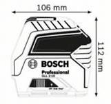 Лінійний лазерний нівелір Bosch GLL 2-10 Professional (0601063L00)  фото 7