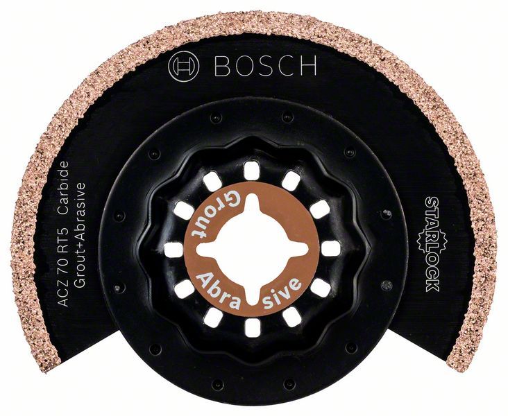 Сегментированное пильное полотно узкого пропила Bosch HM-RIFF ACZ 70 RT5 CT (2608661692)