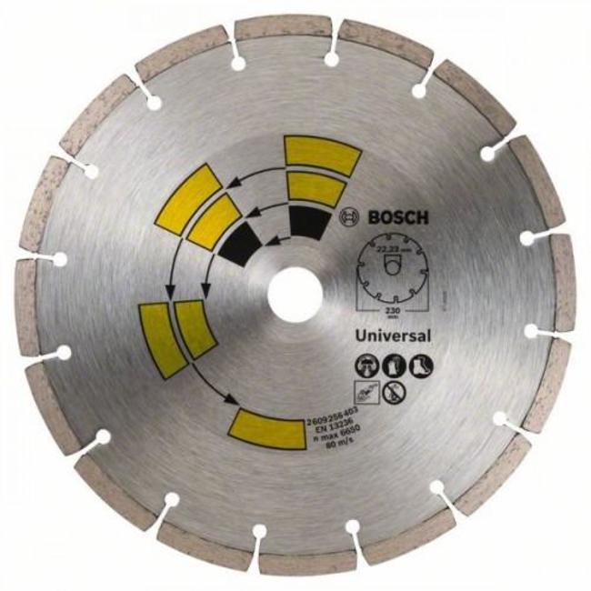 Універсальний алмазний диск Bosch Eco Universal 230x22,23 мм (2609256403) 